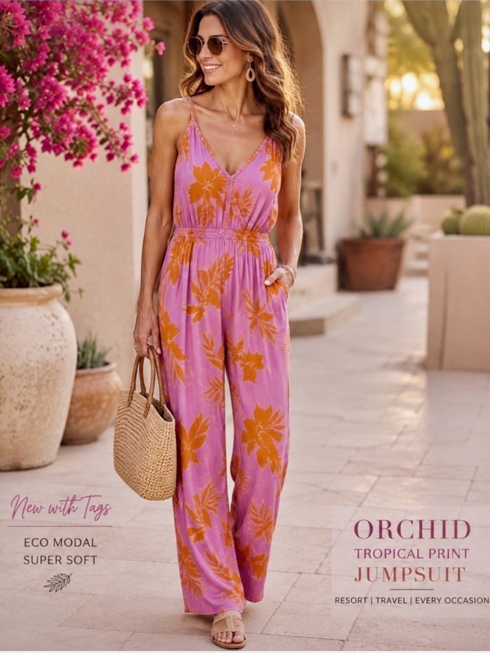 BILA 77 Santini Wide-Leg Jumpsuit